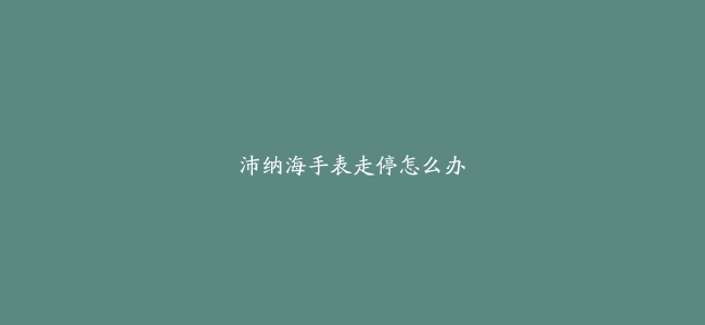 沛纳海手表走停怎么办