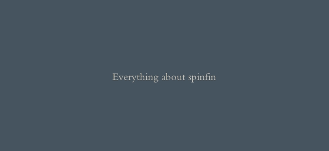 Everything about spinfin